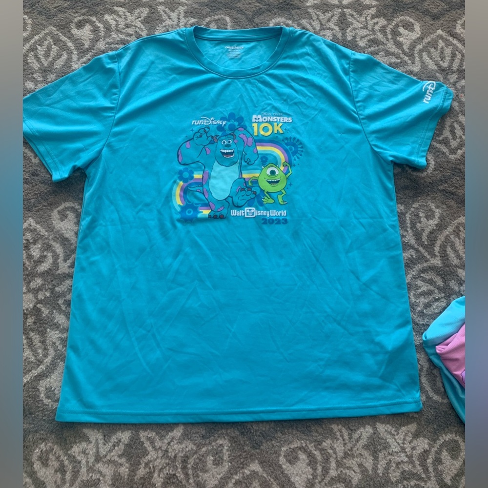 Run Disney- 10k Monsters Inc. Shirt! 2023. Adult XL